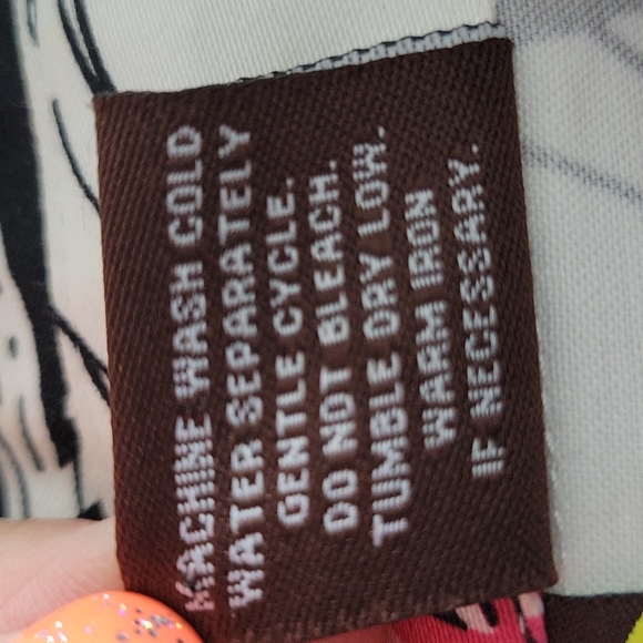 Sportelle Black Pink White Button Down Spring/Summer Jacket Size PM - Picture 9 of 9